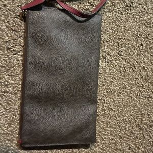 MK bigger wristlet brown